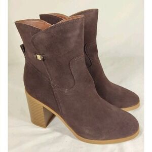 Giani Bernini Olaa-1 Booties Cocoa Suede Size 10M‎